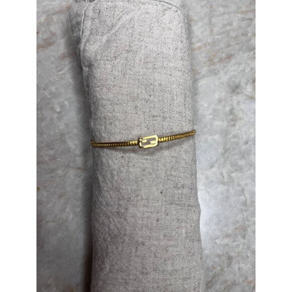Fendi Jewelry - Fendi Gold-Tone Chain Bracelet